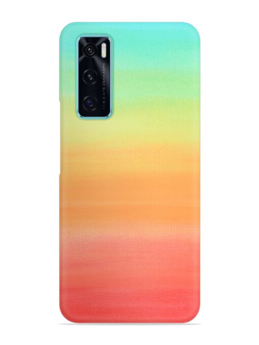 Background Sky Watercolor Snap Case for Vivo V20 Se Zapvi