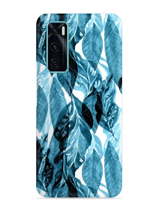 Leaves Pattern Jungle Snap Case for Vivo V20 Se Zapvi