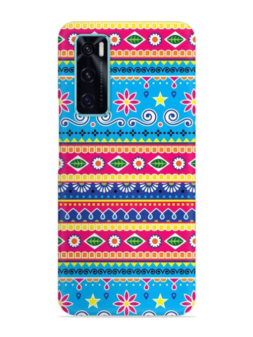 Indian Seamless Snap Case for Vivo V20 Se Zapvi