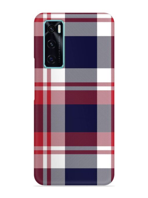 Classic Plaid Tartan Snap Case for Vivo V20 Se Zapvi