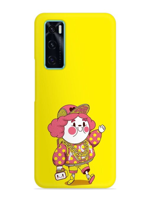 Art Toy Snap Case for Vivo V20 Se Zapvi