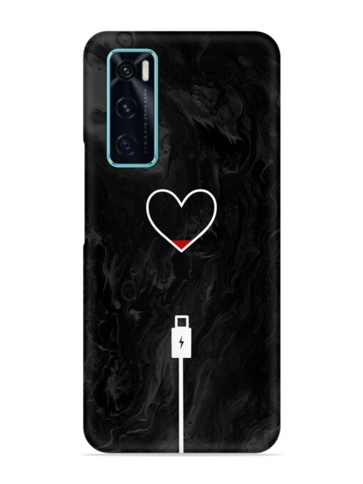 Heart Charging Vector Snap Case for Vivo V20 Se Zapvi