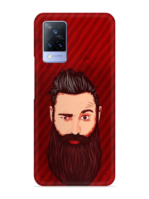 Beardo Man Snap Case for Vivo V21 (5G)