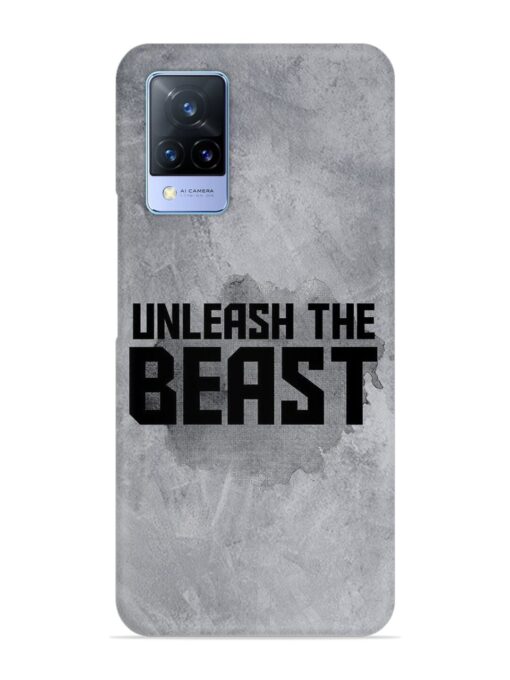 Unleash The Beast Snap Case for Vivo V21 (5G) Zapvi