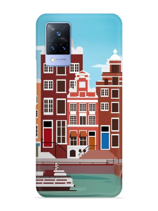 Scenery Architecture Amsterdam Landscape Snap Case for Vivo V21 (5G)