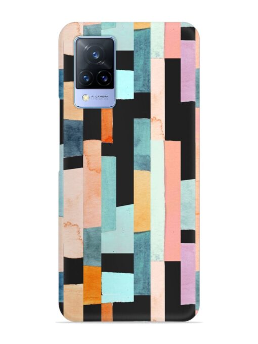 Geometric Seamless Pattern Snap Case for Vivo V21 (5G) Zapvi