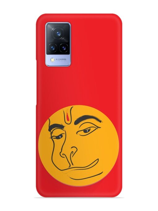 Lord Hanuman Vector Snap Case for Vivo V21 (5G) Zapvi