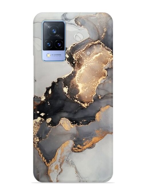 Luxury Abstract Fluid Snap Case for Vivo V21 (5G) Zapvi