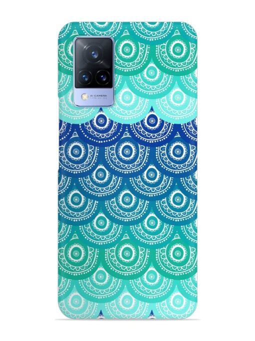 Ethnic Seamless Pattern Snap Case for Vivo V21 (5G)