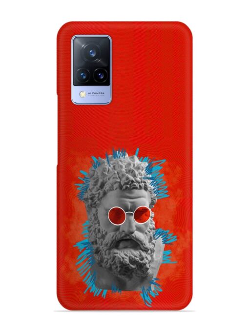 Contemporary Art Concept Snap Case for Vivo V21 (5G)