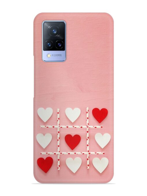 Valentines Day Concept Snap Case for Vivo V21 (5G)