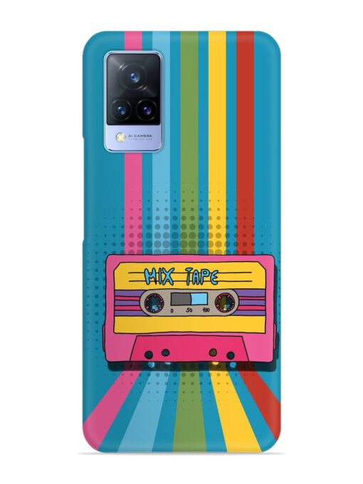 Mix Tape Vactor Snap Case for Vivo V21 (5G) Zapvi