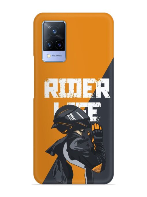 Rider Life Snap Case for Vivo V21 (5G) Zapvi