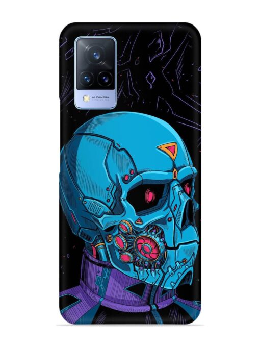 Skull Robo Vector Snap Case for Vivo V21 (5G) Zapvi