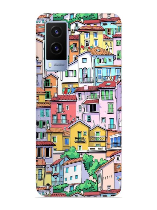 Europe Old Town Snap Case for Vivo V21E (5G) Zapvi