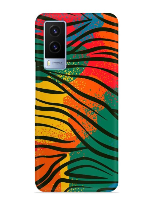 Bright Colorful Snap Case for Vivo V21E (5G) Zapvi