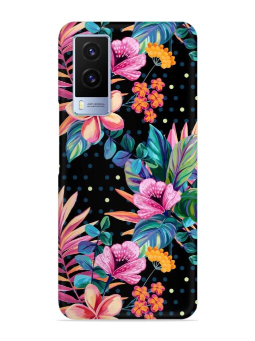 Seamless Floral Pattern Snap Case for Vivo V21E (5G) Zapvi