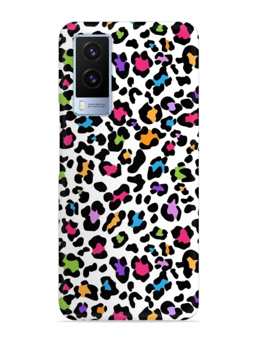 Seamless Leopard Pattern Snap Case for Vivo V21E (5G) Zapvi