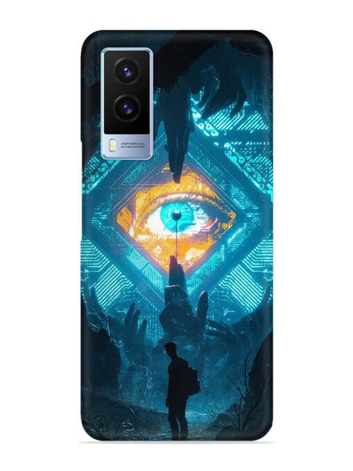 Arcane Eye Snap Case for Vivo V21E (5G) Zapvi