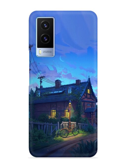 Beautiful Village House Snap Case for Vivo V21E (5G) Zapvi