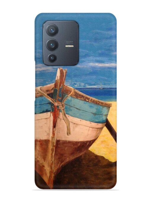 Canvas Painting Snap Case for Vivo V23 (5G)