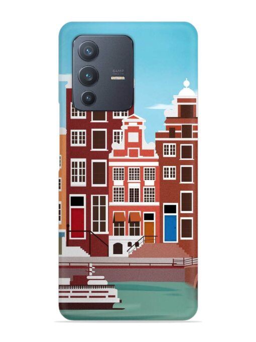 Scenery Architecture Amsterdam Landscape Snap Case for Vivo V23 (5G) Zapvi