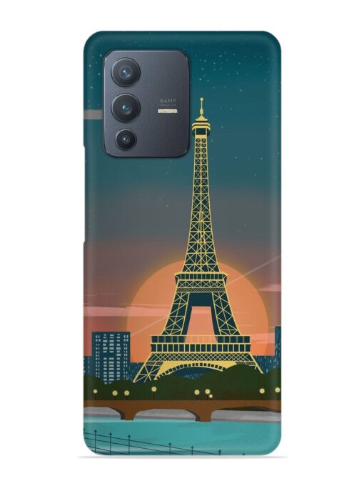 Scenery Architecture France Paris Snap Case for Vivo V23 (5G) Zapvi