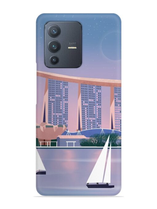 Singapore Scenery Architecture Snap Case for Vivo V23 (5G) Zapvi