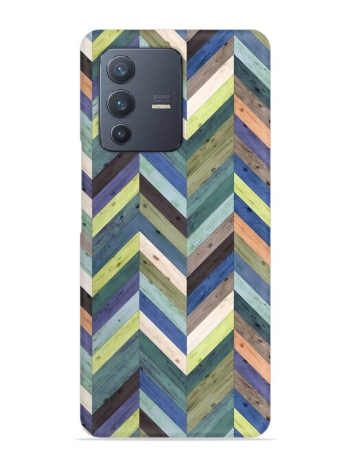 Chevron Random Color Snap Case for Vivo V23 (5G)