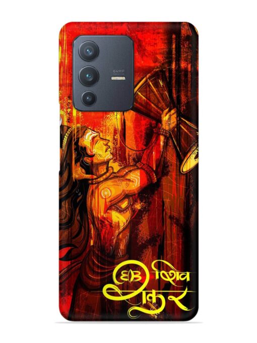 Illustration Lord Shiva Snap Case for Vivo V23 (5G) Zapvi