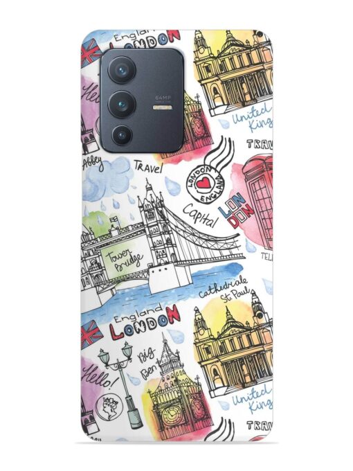 Vector London Landmark Snap Case for Vivo V23 (5G)