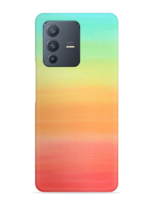 Background Sky Watercolor Snap Case for Vivo V23 (5G)