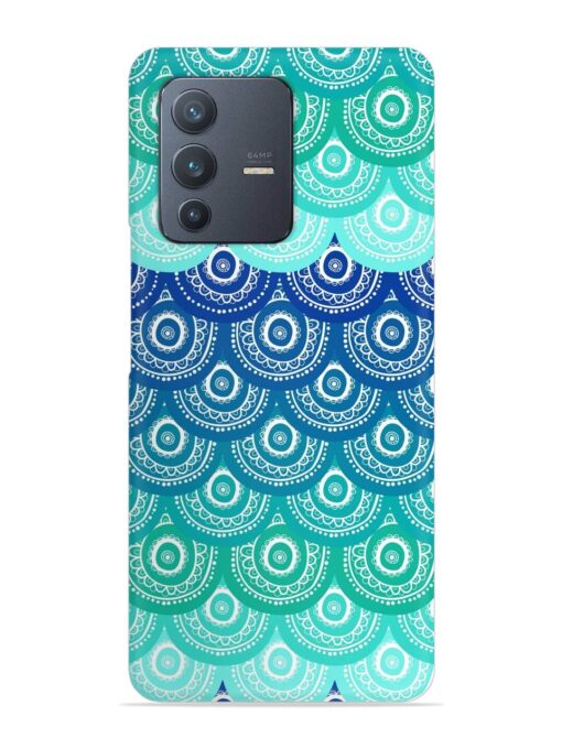 Ethnic Seamless Pattern Snap Case for Vivo V23 (5G) Zapvi