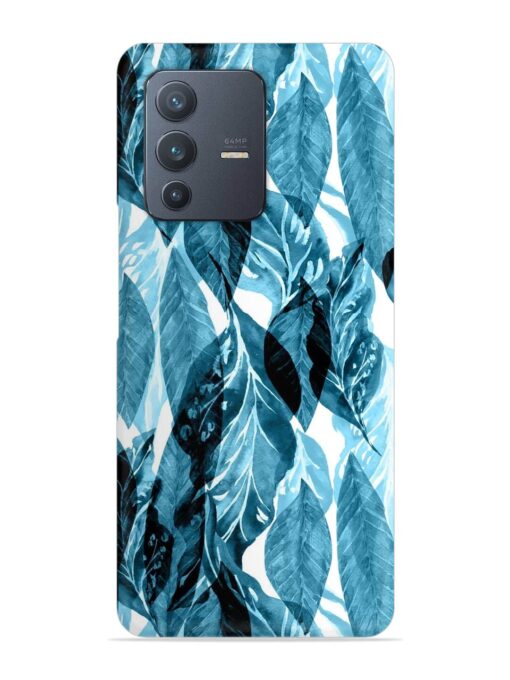 Leaves Pattern Jungle Snap Case for Vivo V23 (5G) Zapvi