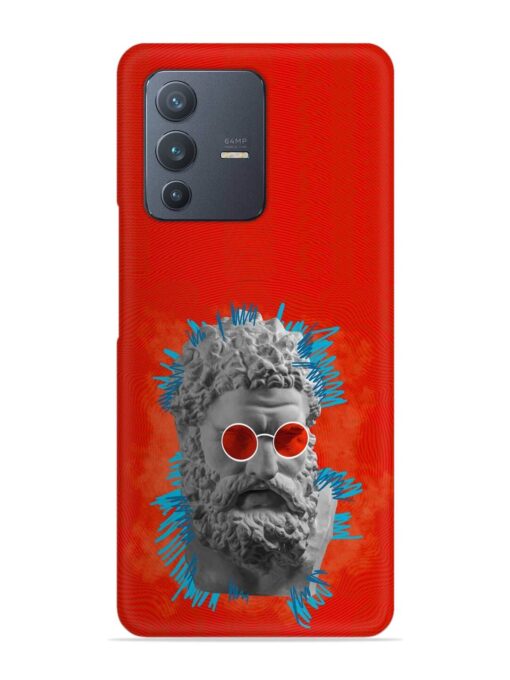 Contemporary Art Concept Snap Case for Vivo V23 (5G) Zapvi