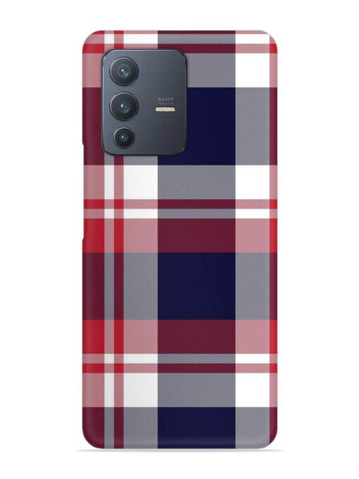 Classic Plaid Tartan Snap Case for Vivo V23 (5G)