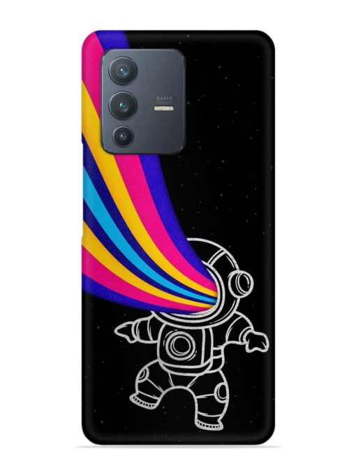 Astronaut Snap Case for Vivo V23 (5G) Zapvi