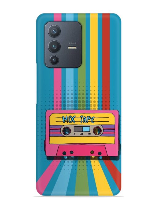 Mix Tape Vactor Snap Case for Vivo V23 (5G) Zapvi