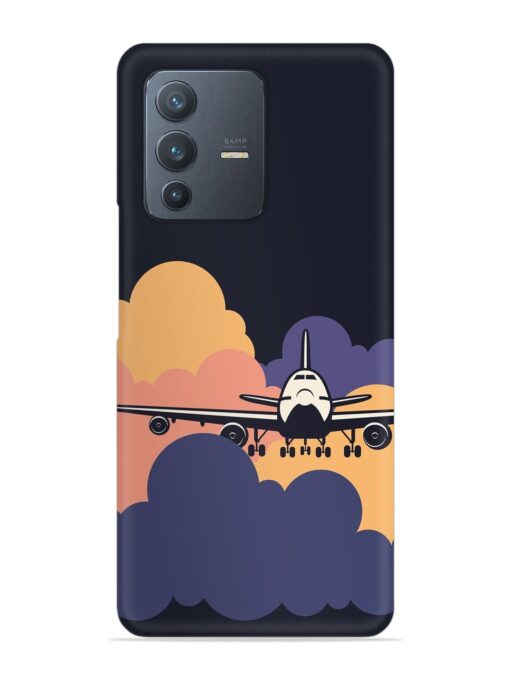 Aeroplane vector Snap Case for Vivo V23 (5G)