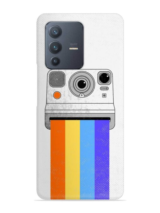 Retro Camera Art Snap Case for Vivo V23 (5G) Zapvi