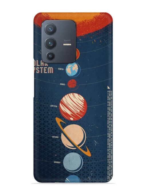 Solar System Vector Snap Case for Vivo V23 (5G) Zapvi