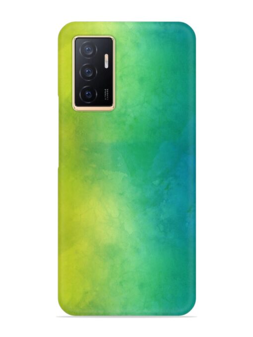 Yellow Green Gradient Snap Case for Vivo V23E (5G)