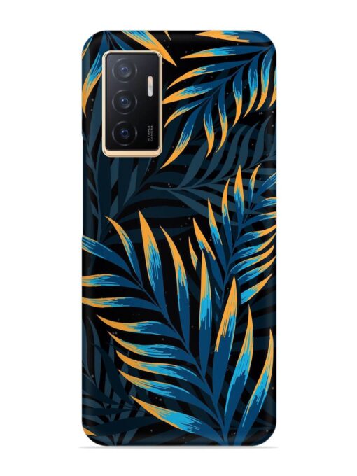 Abstract Leaf Art Snap Case for Vivo V23E (5G) Zapvi