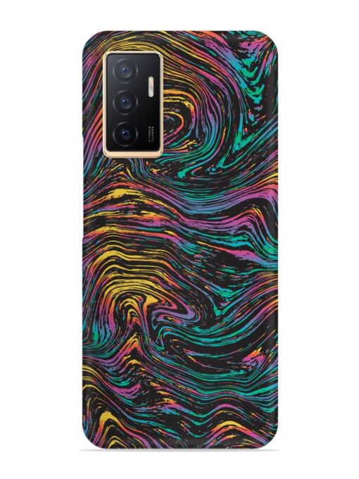 Abstract Liquid Colors Snap Case for Vivo V23E (5G) Zapvi