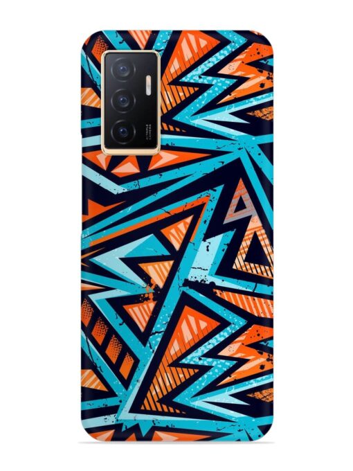 Abstract Seamless Grunge Snap Case for Vivo V23E (5G) Zapvi