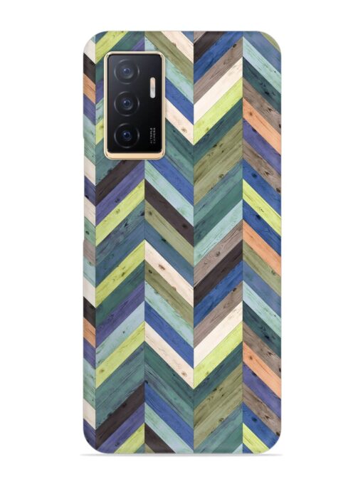 Chevron Random Color Snap Case for Vivo V23E (5G) Zapvi