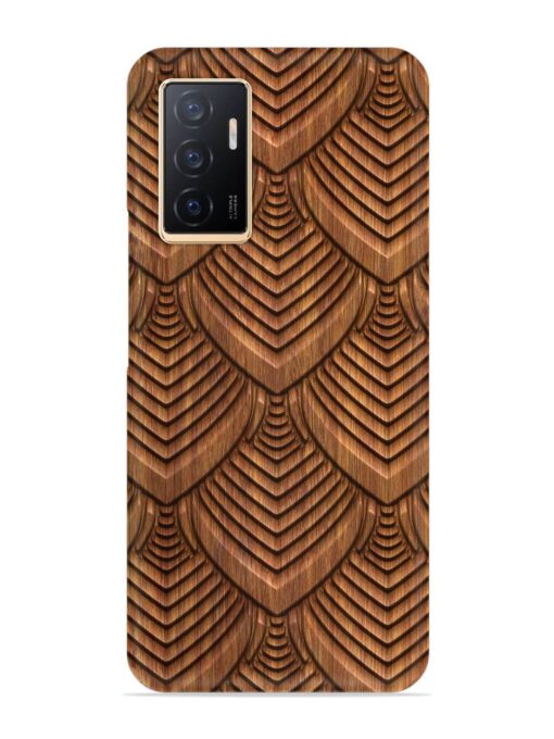 Carved Pattern On Snap Case for Vivo V23E (5G) Zapvi