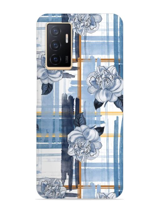 Watercolor Pattern Rose Snap Case for Vivo V23E (5G) Zapvi