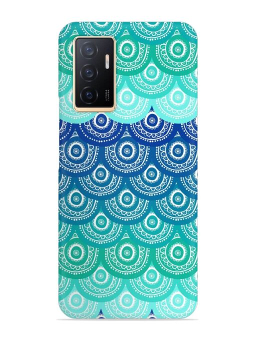 Ethnic Seamless Pattern Snap Case for Vivo V23E (5G) Zapvi