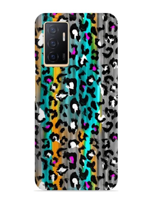 Mix Animal Skin Snap Case for Vivo V23E (5G)